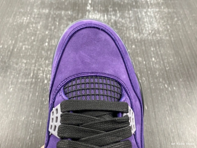 1st Kicks Shoes Jordan x Purple Air Scott Travis Suede 4 0703